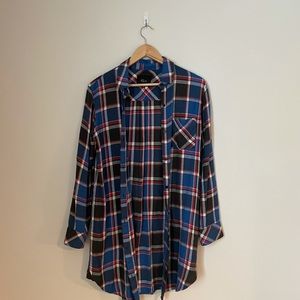 Rails long button-up shirt/shirt-dress, size XS